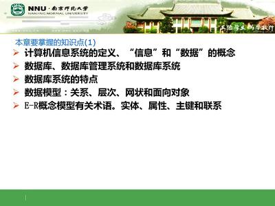 计算机专转本辅导_第6章_信息系统与数据库PPT
